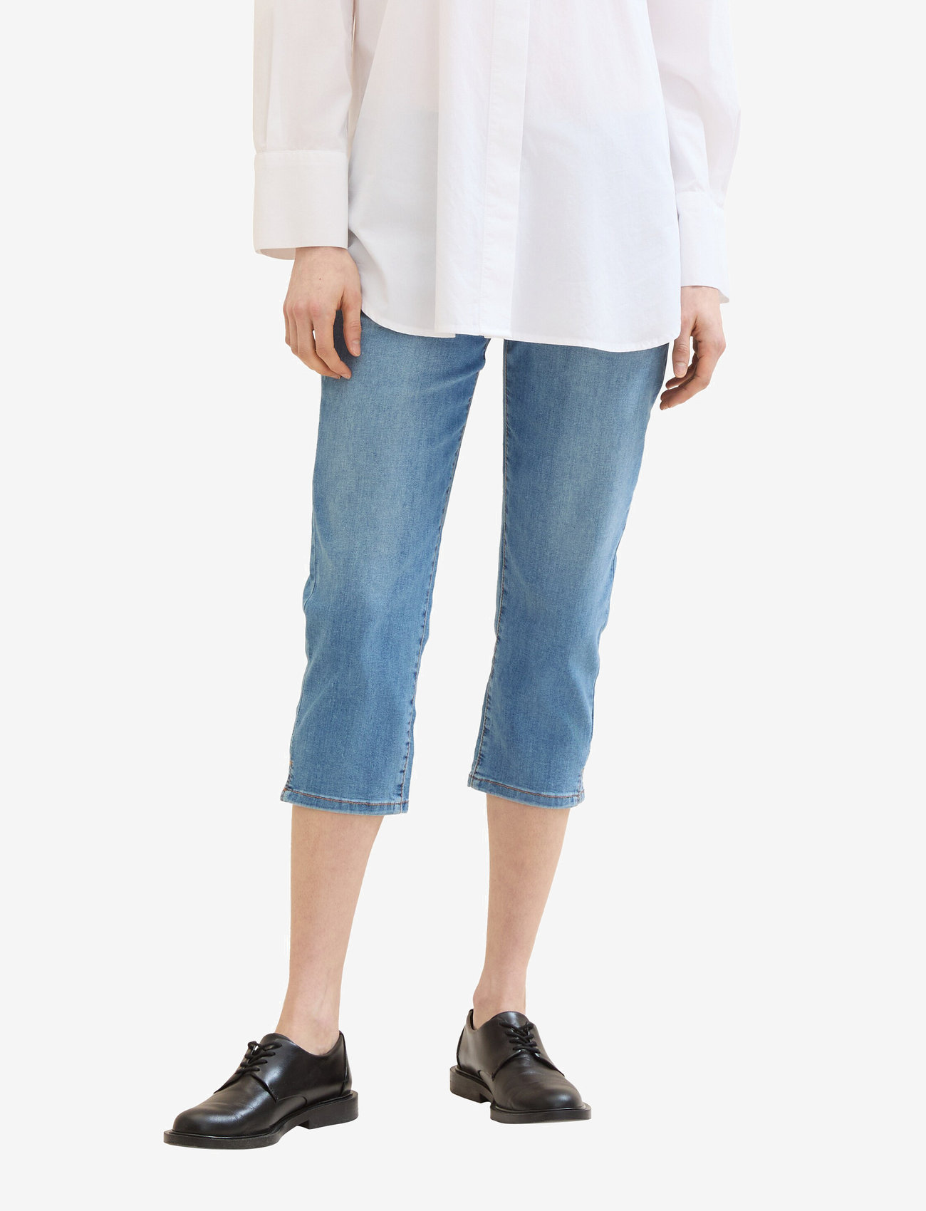 Tom Tailor - Tom Tailor Kate capri - light stone wash denim - 5