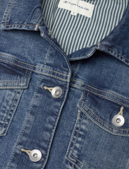 Tom Tailor - authentic denim jacket - jeansjakker - used dark stone blue denim - 6