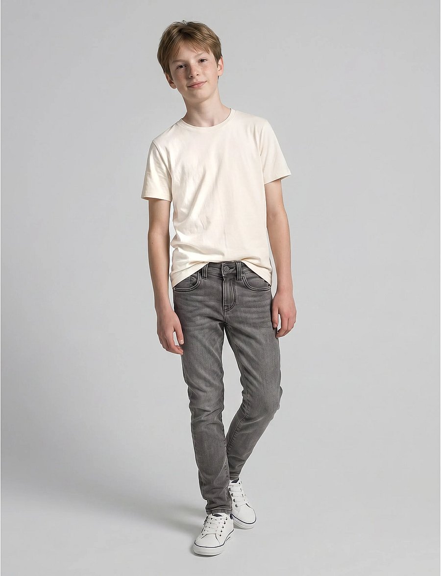 Tom Tailor - ryan denim - skinny jeans - grey denim - 0