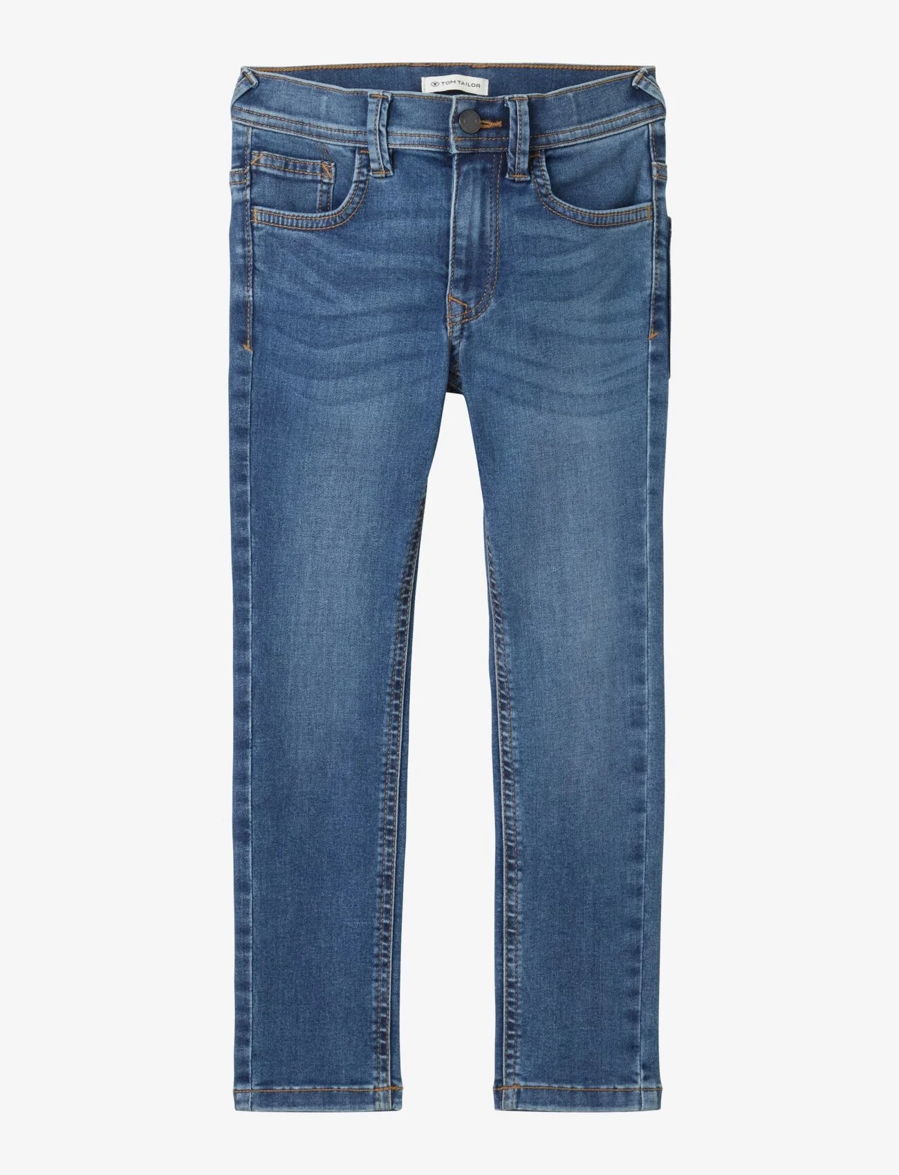 Tom Tailor - matt denim pants - regular jeans - blue denim - 0
