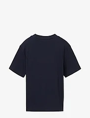 Tom Tailor - cropped mock neck rib t-shirt - marškinėliai trumpomis rankovėmis - sky captain blue - 1