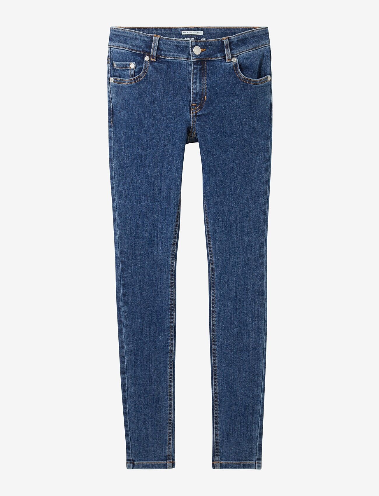 Tom Tailor - lissie denim pants - liibuvad teksad - used mid stone blue denim - 0