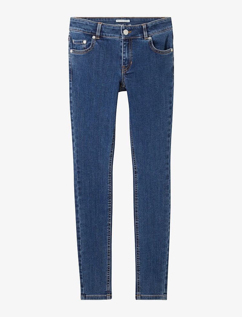 Tom Tailor - lissie denim pants - liibuvad teksad - used mid stone blue denim - 0