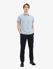 Tom Tailor - regular cotton linen pants - linen trousers - sky captain blue - 2
