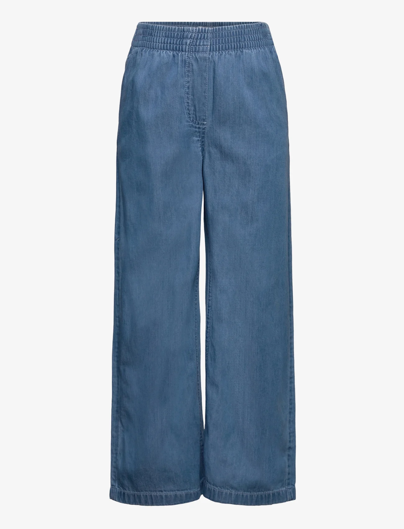Tom Tailor - wide leg light denim pants - brede jeans - blue denim - 0