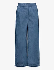 Tom Tailor - wide leg light denim pants - hosen mit weitem bein - blue denim - 0