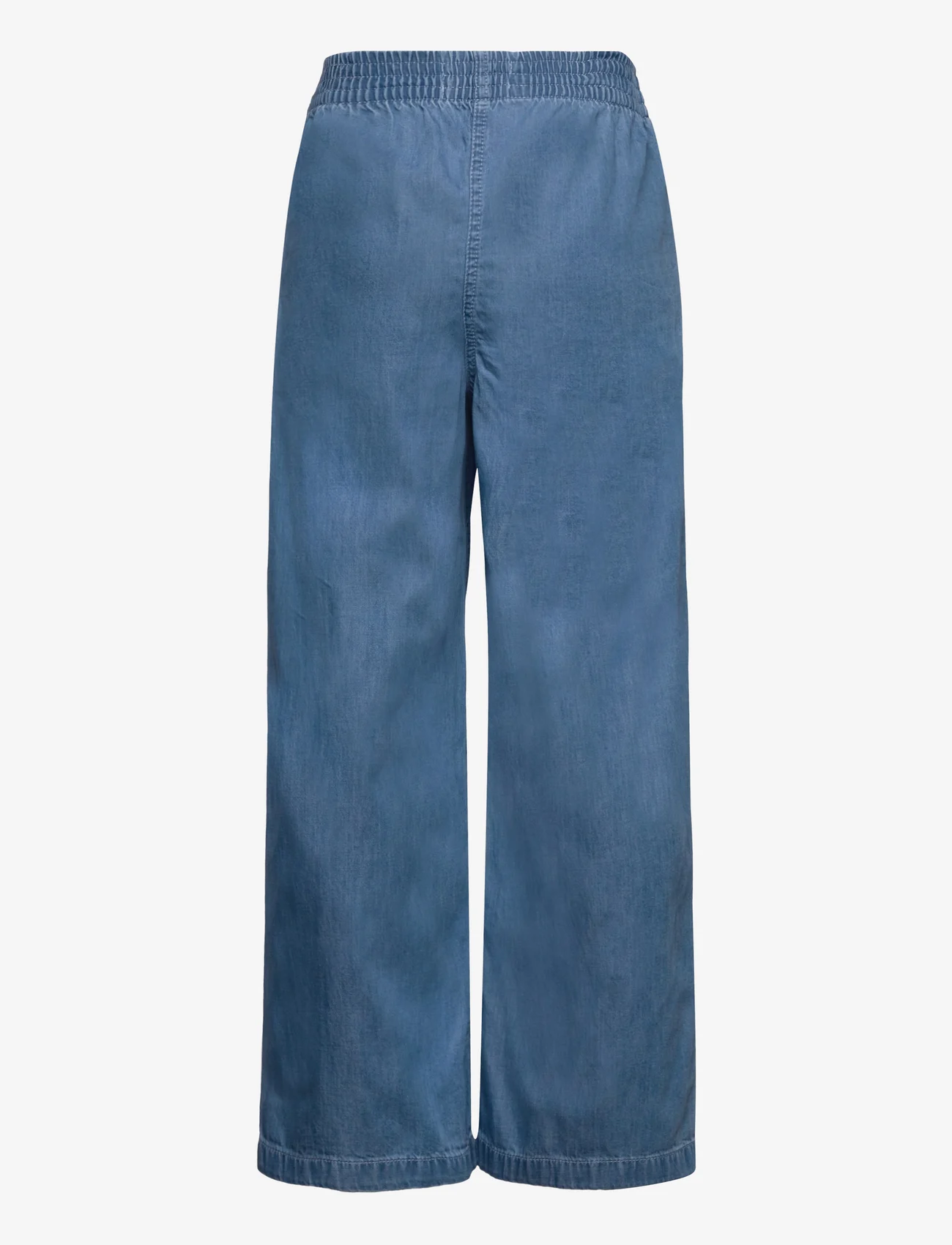 Tom Tailor - wide leg light denim pants - brede jeans - blue denim - 1
