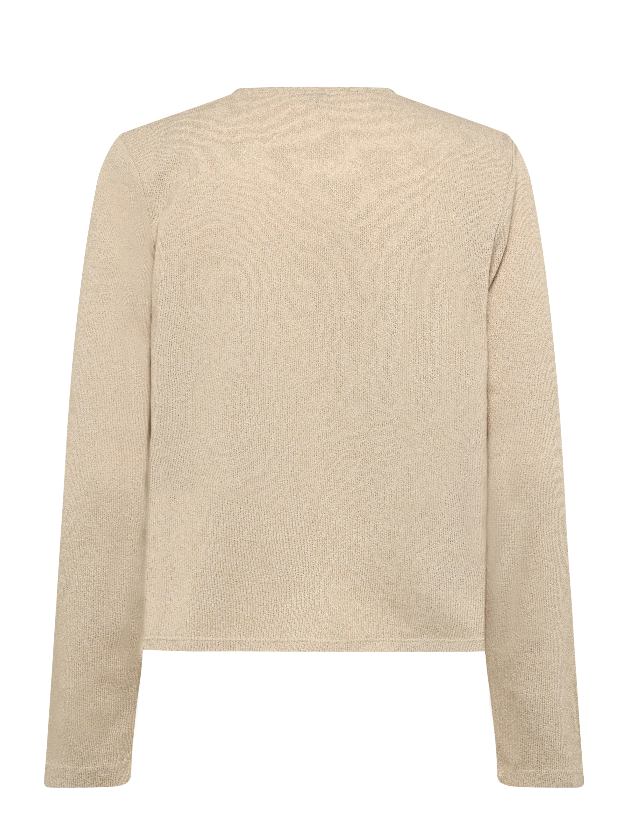 Tom Tailor - T-shirt cardigan - koftor - sandy beige melange - 2