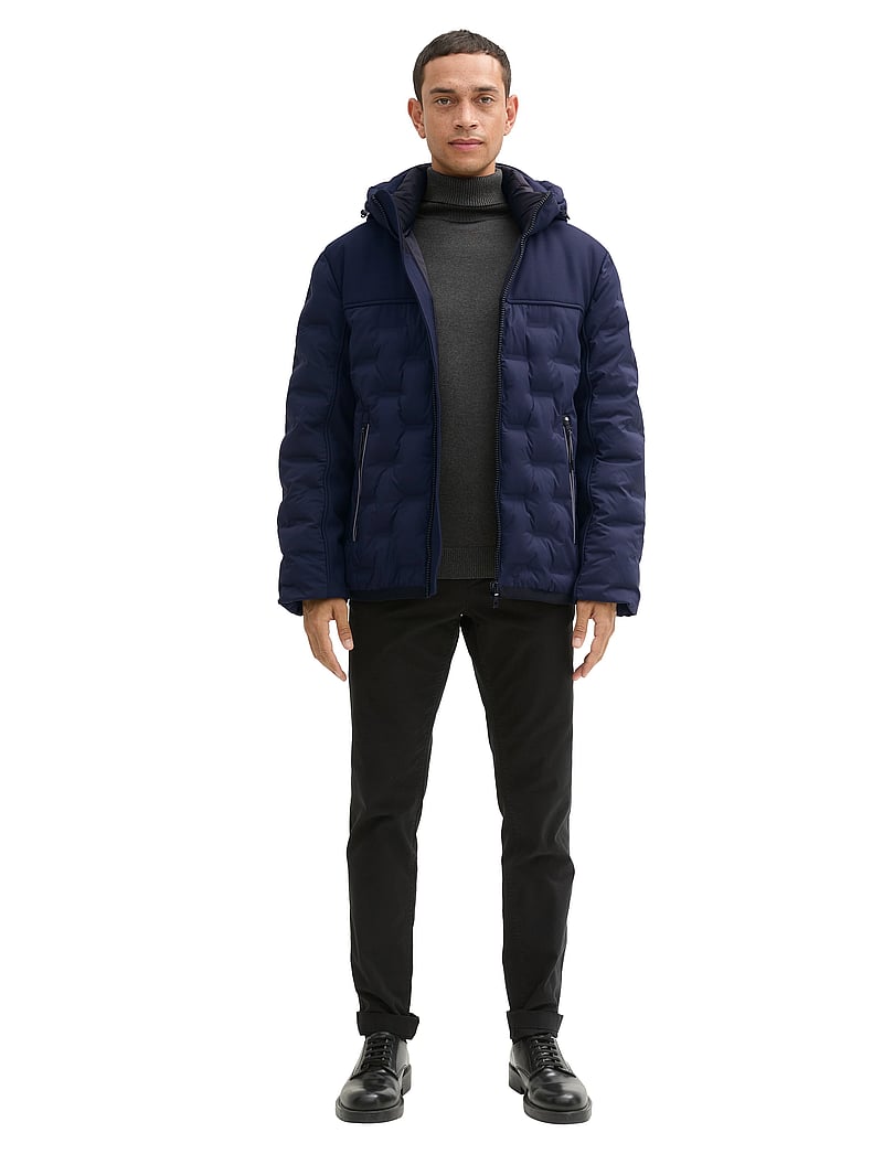 Tom Tailor - hybrid puffer jacket - sky captain blue - 0