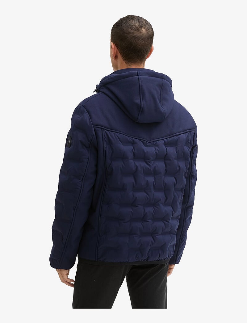 Tom Tailor - hybrid puffer jacket - sky captain blue - 3