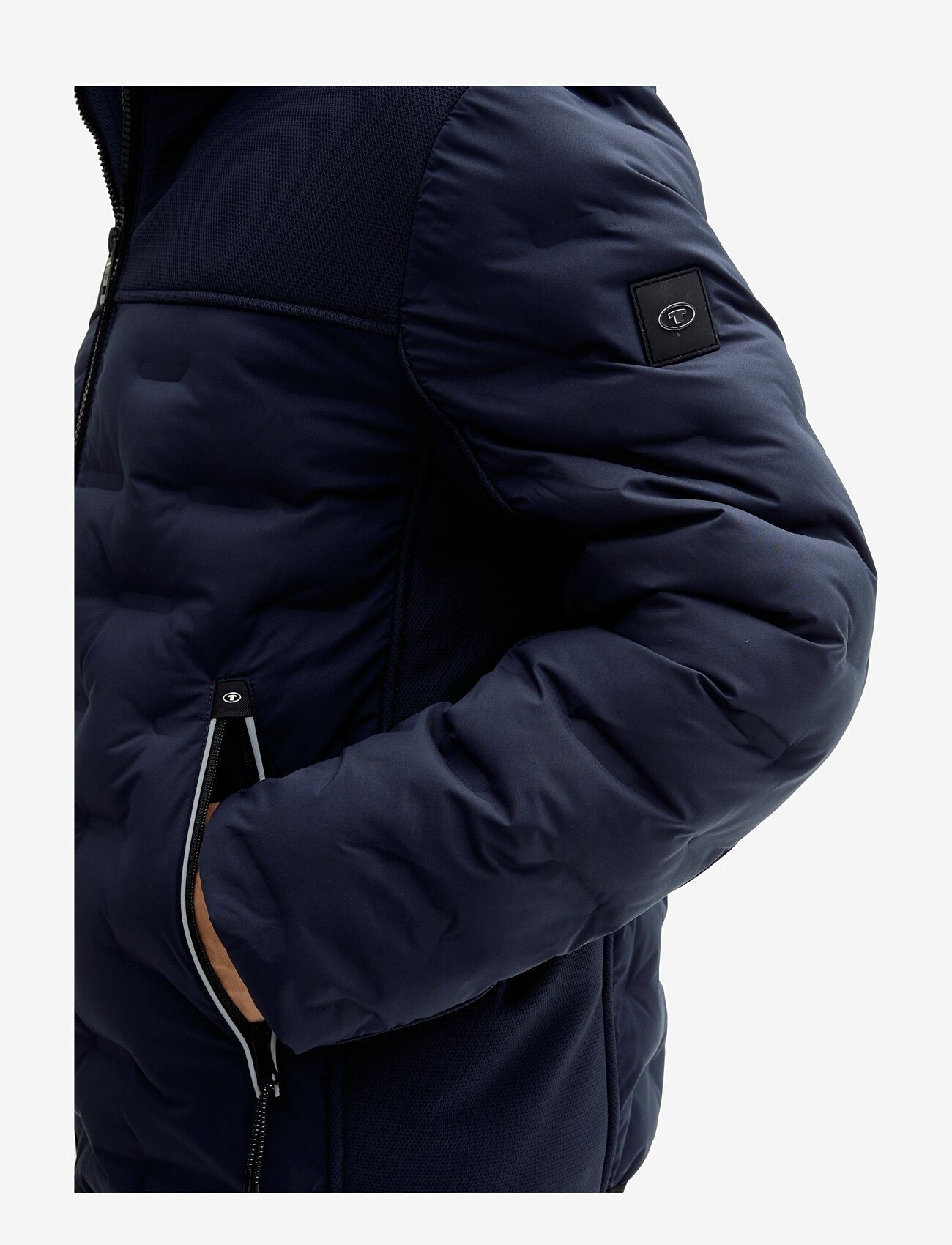 Tom Tailor - hybrid puffer jacket - sky captain blue - 4
