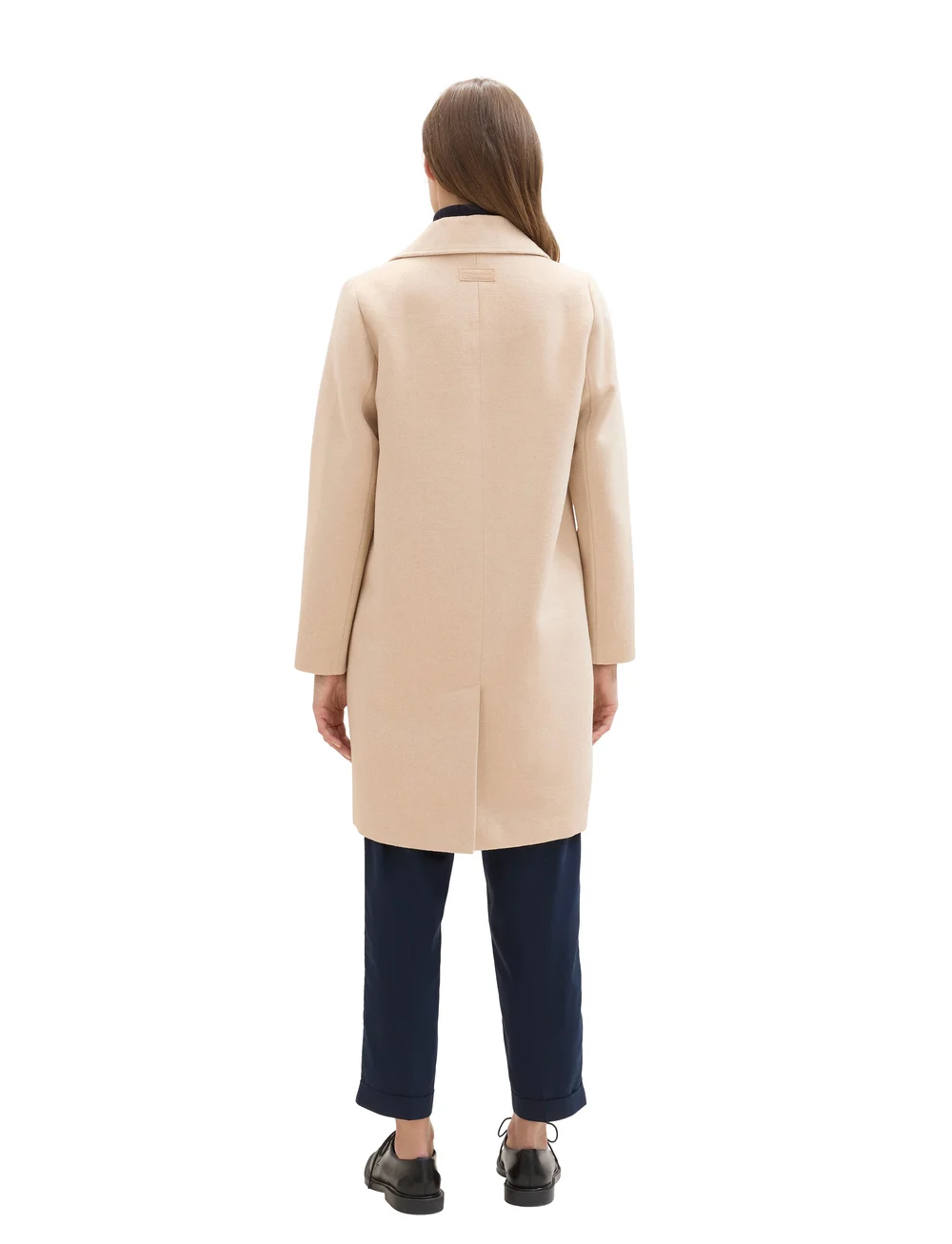 Tom Tailor - long coat - kappor - soft ivory melange - 2