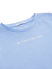 Tom Tailor - Logo T-shirt - lühikeste varrukatega t-särgid - calm blue - 2