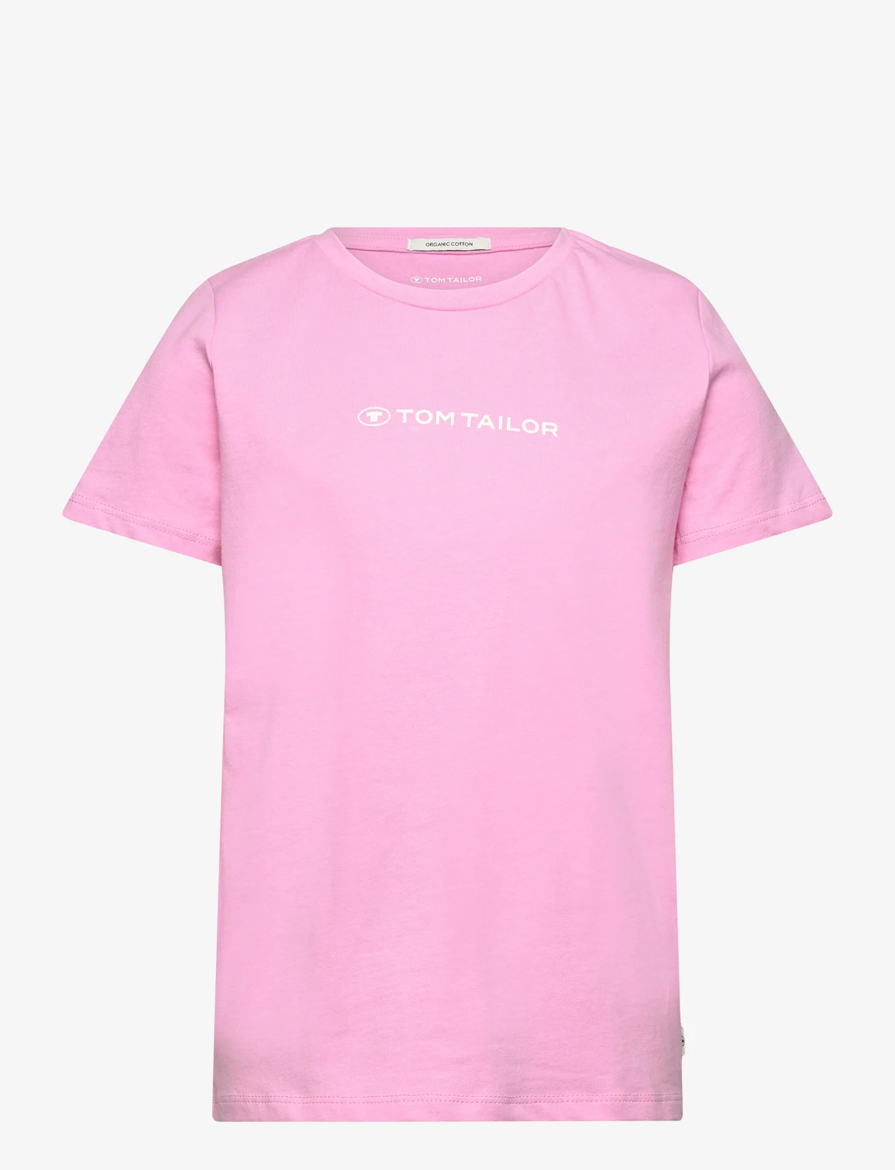 Tom Tailor - Logo T-shirt - short-sleeved t-shirts - fresh summertime pink - 0