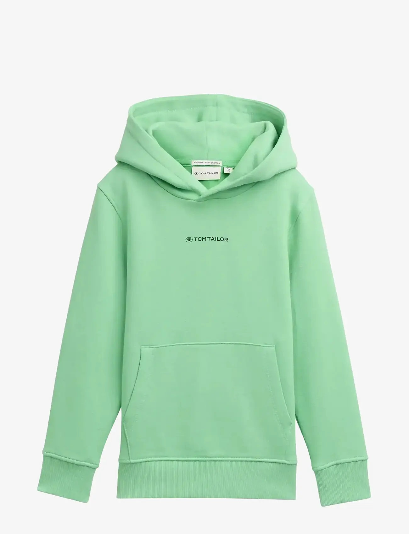 Tom Tailor - printed hoody - kapuzenpullover - fresh leaf green - 0