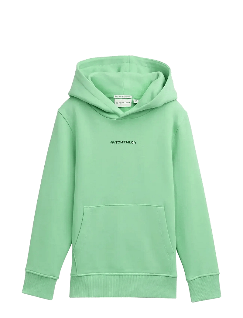 Tom Tailor - printed hoody - kapuzenpullover - fresh leaf green - 0