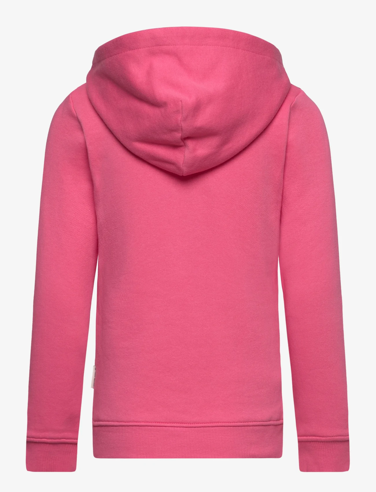 Tom Tailor - printed logo hoody - hoodies - dull pink - 1