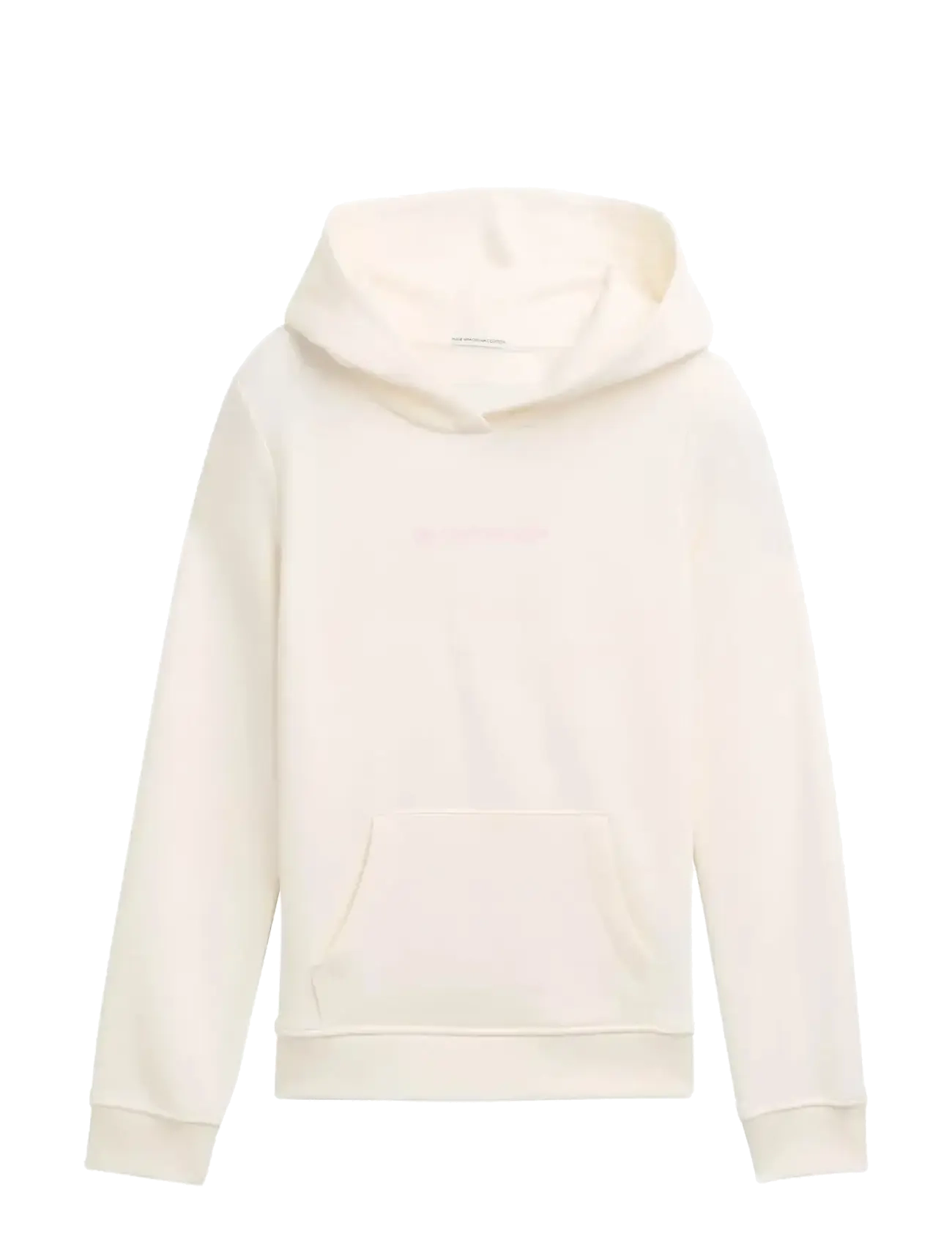 printed logo hoody - GARDENIA WHITE