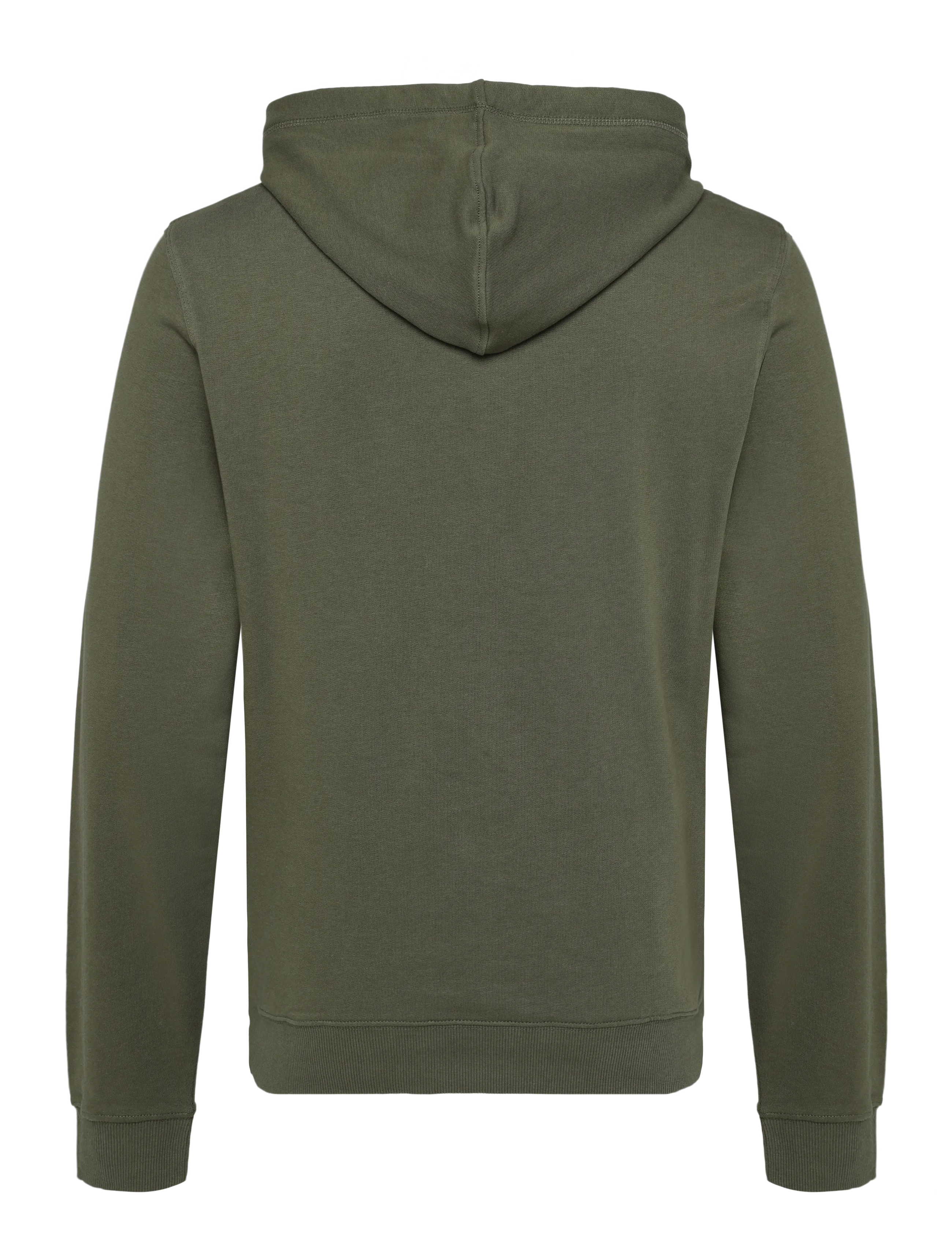 Tom Tailor - printed hoodie - black olive - 2