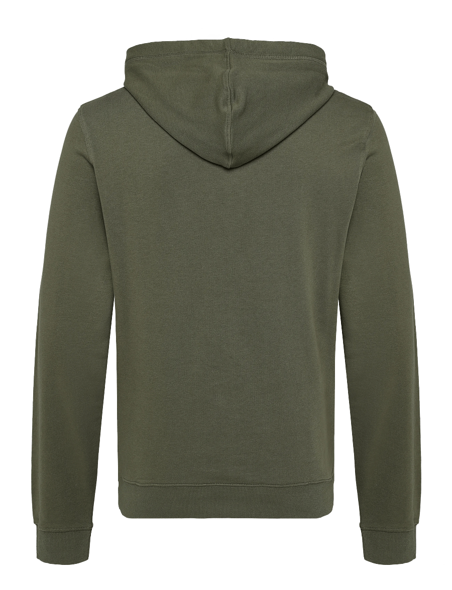 Tom Tailor - printed hoodie - hoodies - black olive - 2