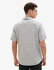 Tom Tailor - cotton linen shirt - die niedrigsten preise - smokey olive green chambray - 3
