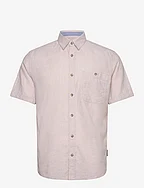 cotton linen shirt - CARAMEL BEIGE CHAMBRAY