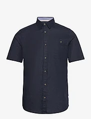 Tom Tailor - cotton linen shirt - die niedrigsten preise - sky captain blue - 0