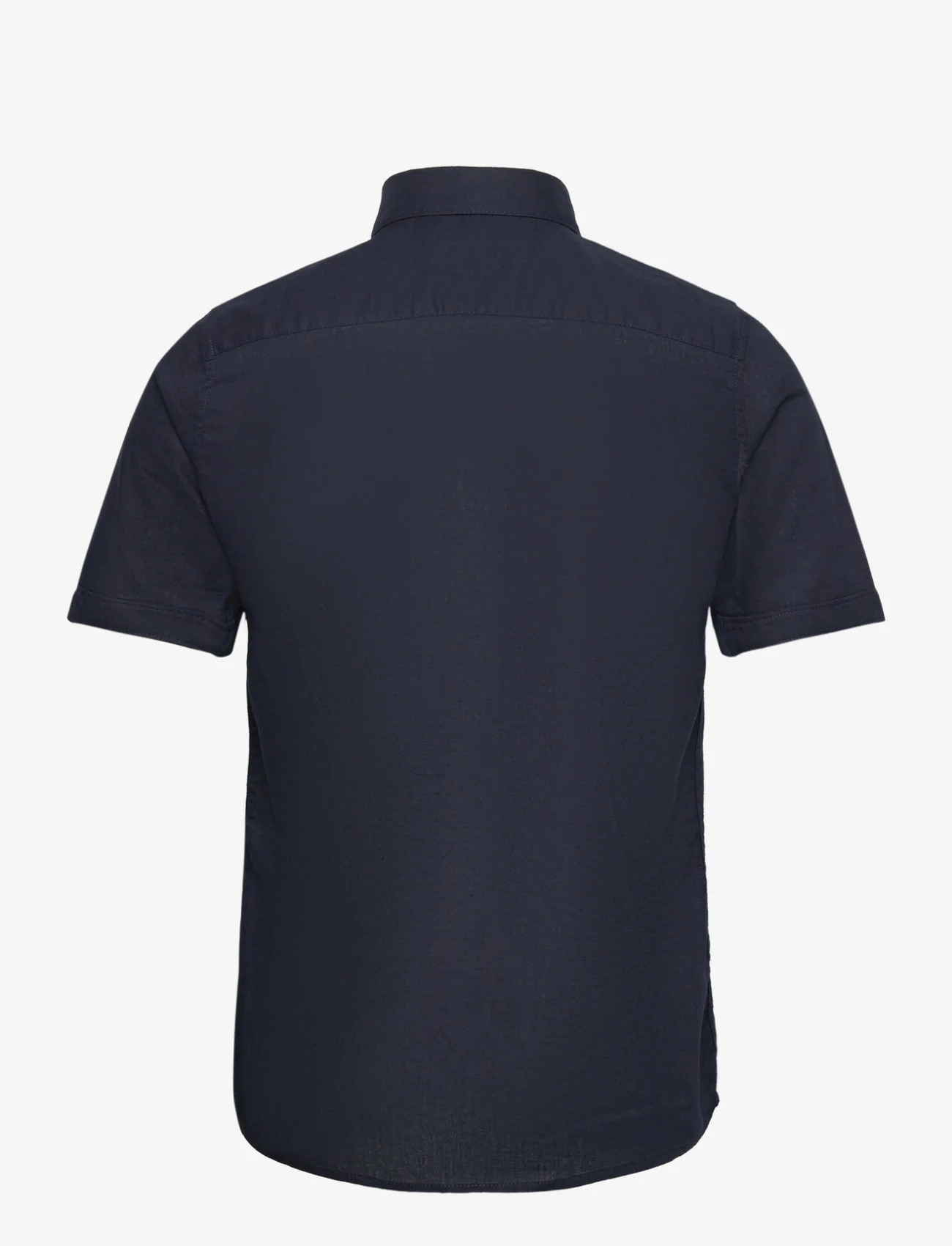 Tom Tailor - cotton linen shirt - linneskjortor - sky captain blue - 1