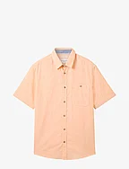 cotton linen shirt - WASHED ORANGE CHAMBRAY