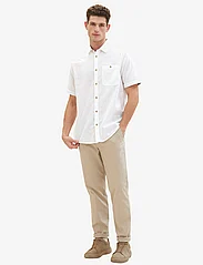 Tom Tailor - cotton linen shirt - die niedrigsten preise - white - 4