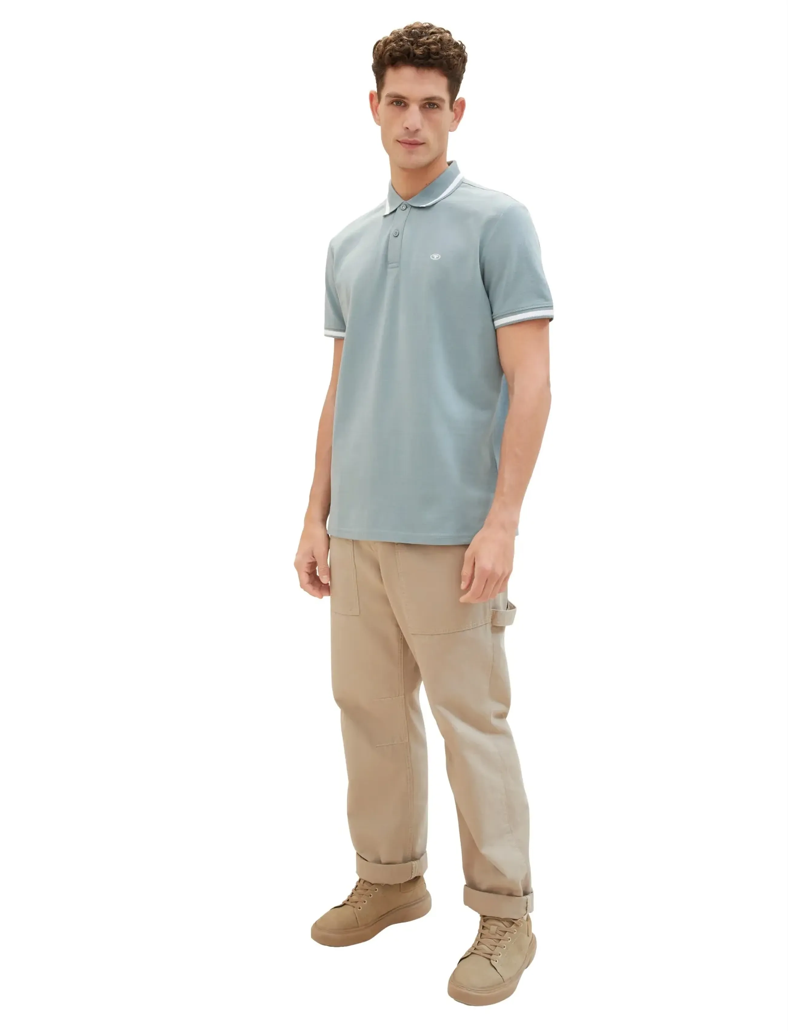 Tom Tailor Doublepack Polo, Packaging, M, Blue, Poloer > Kortærmede, Herre