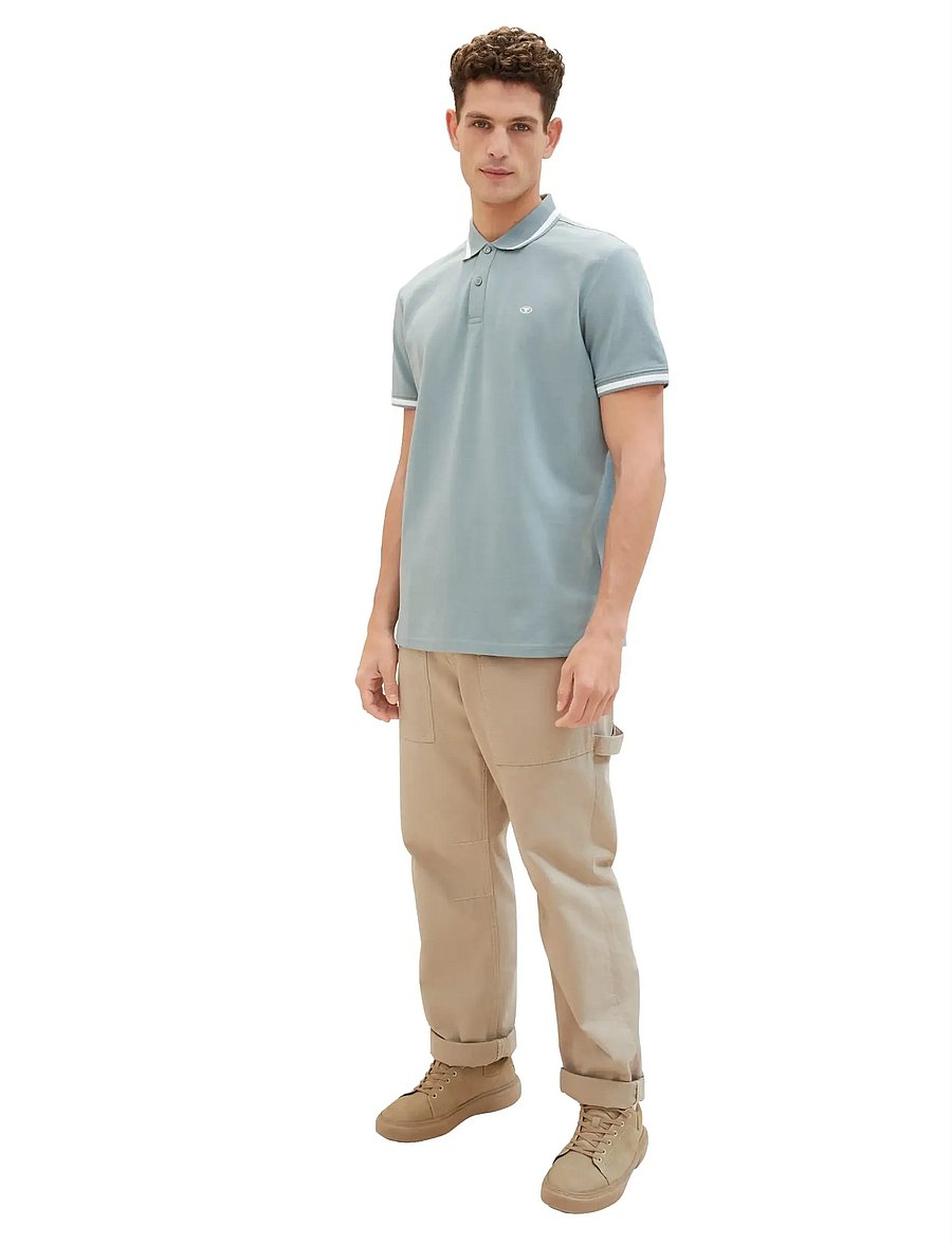 Tom Tailor - doublepack polo, packaging - kortermede - sky captain blue - 0
