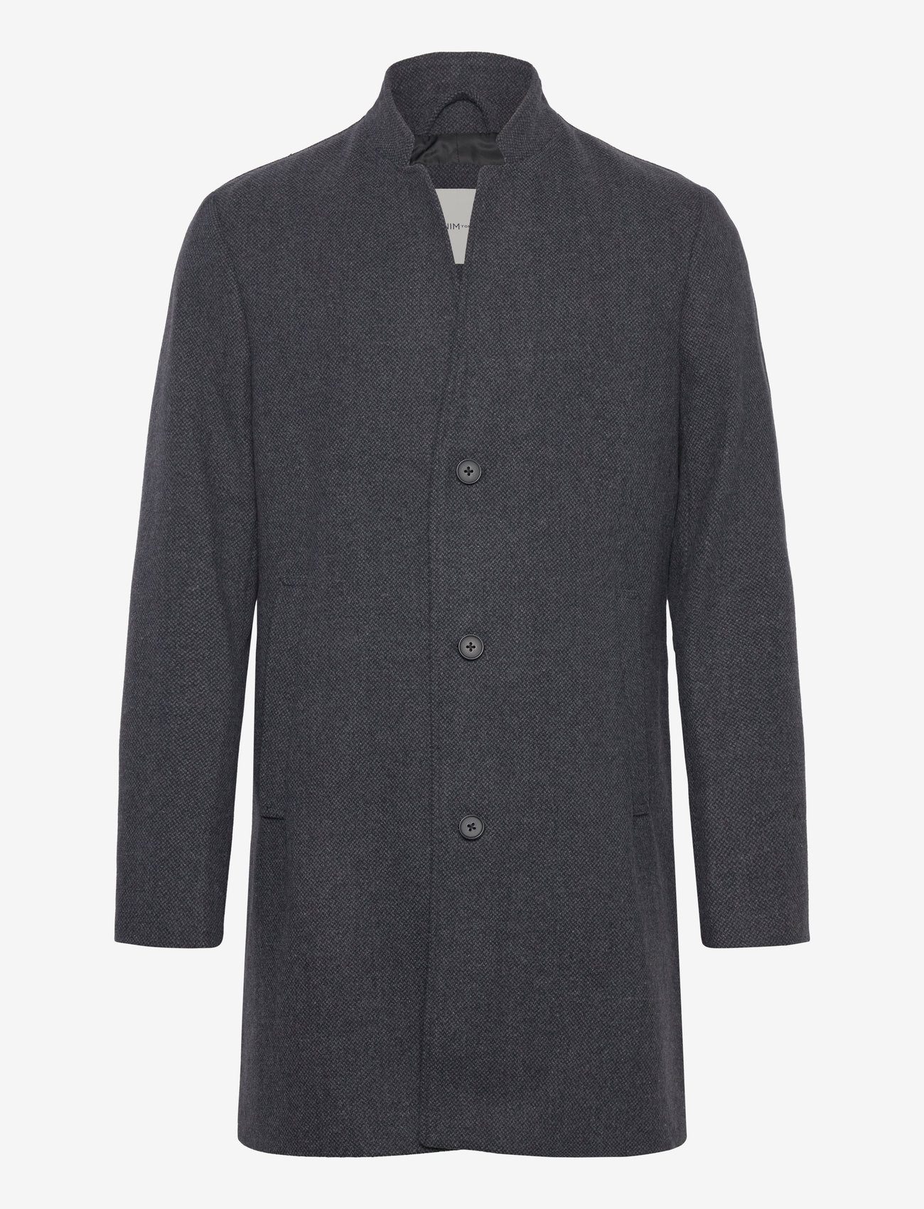 Tom Tailor - wool coat - blueish salt and pepper - 0
