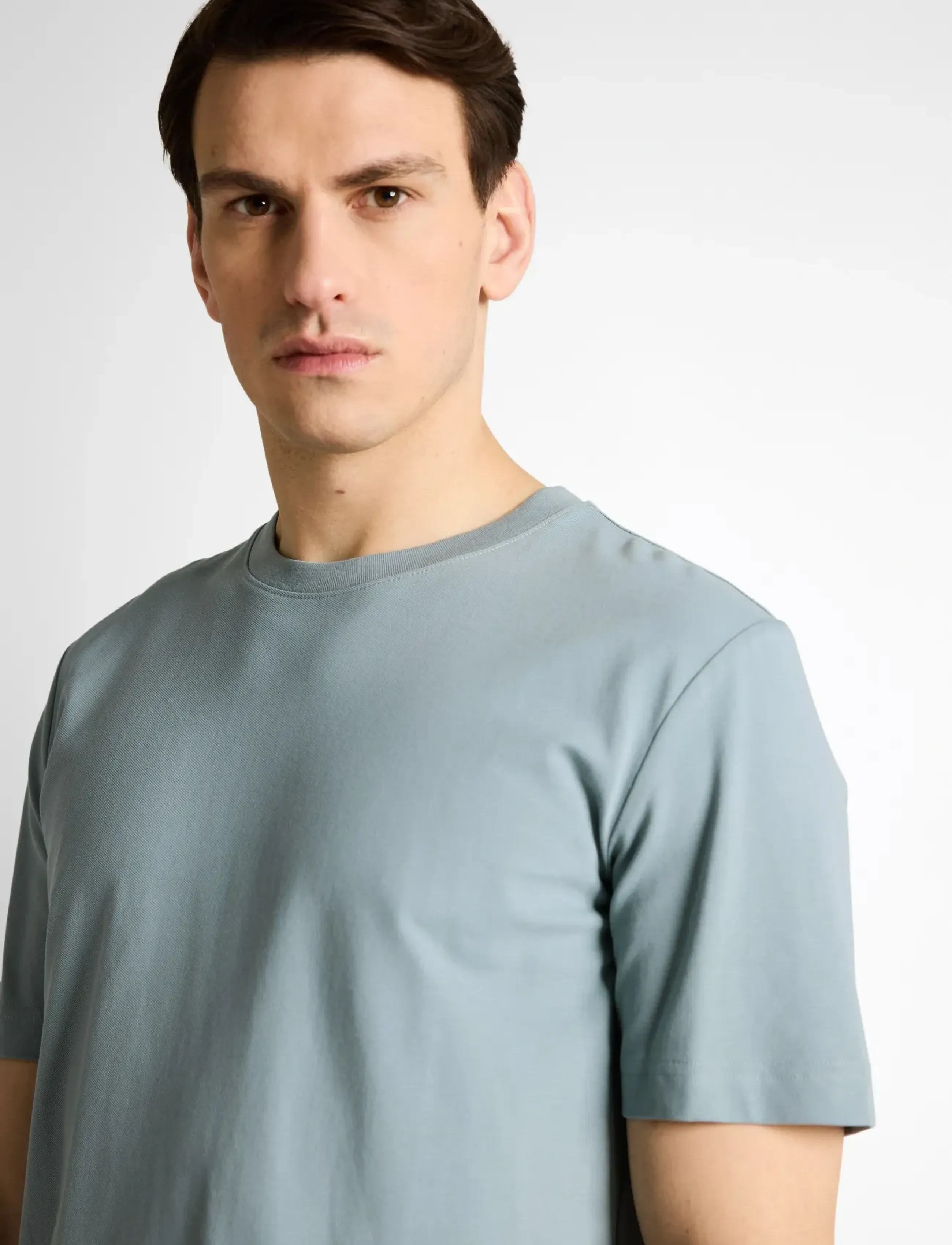 Tom Tailor - piqué t-shirt - t-shirts à manches courtes - grey mint - 3