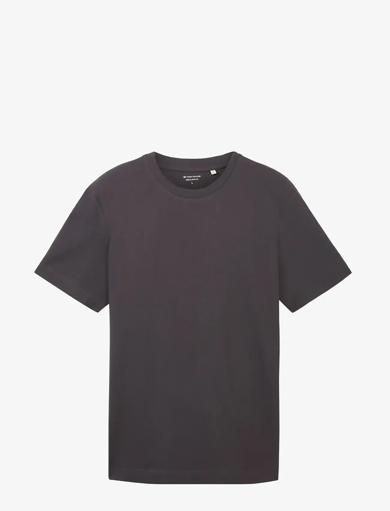 Tom Tailor - piqué t-shirt - kurzärmelig - tarmac grey - 1
