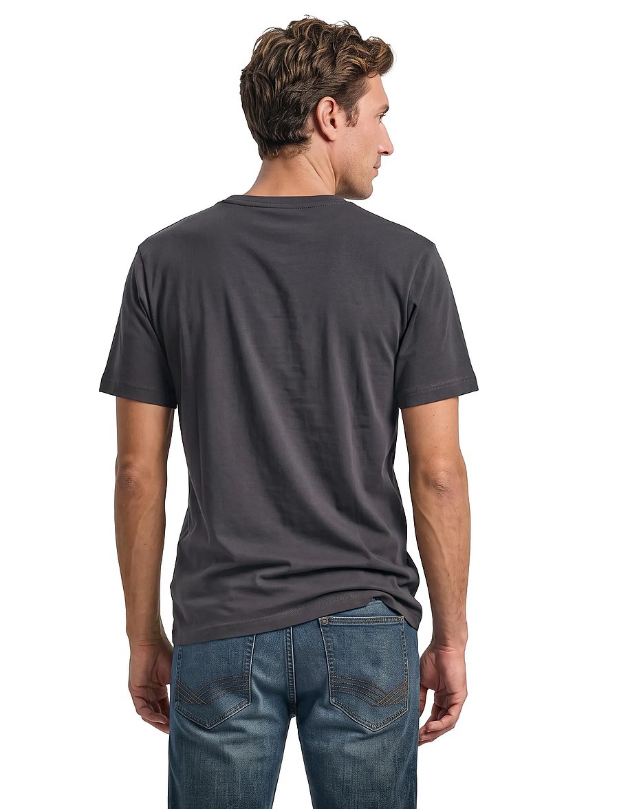 Tom Tailor - piqué t-shirt - kortärmade t-shirts - tarmac grey - 3
