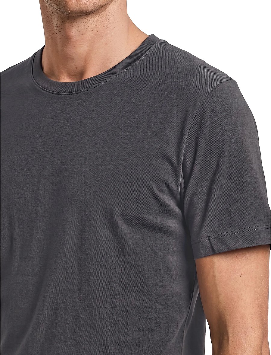 Tom Tailor - piqué t-shirt - kortärmade t-shirts - tarmac grey - 5