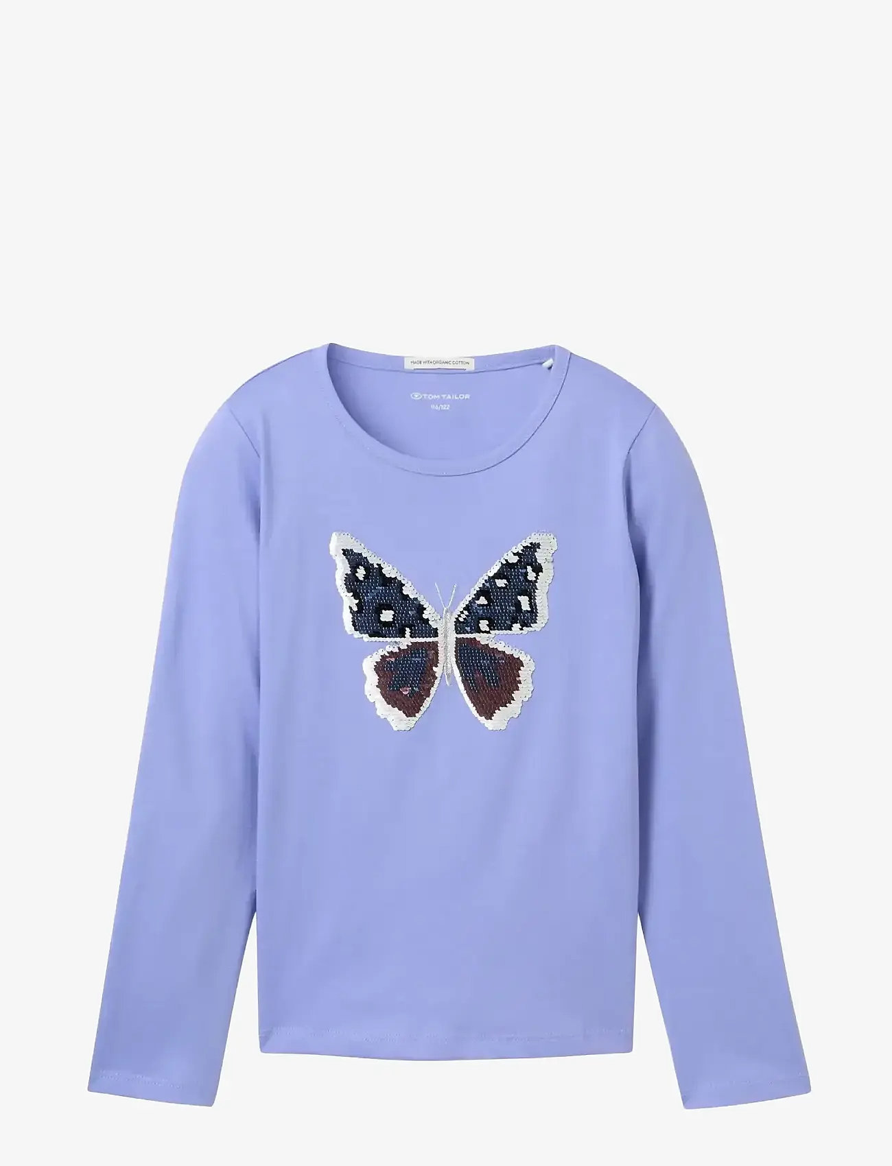 Tom Tailor - Reversible Sequins Longsleeve - calm lavender - 0