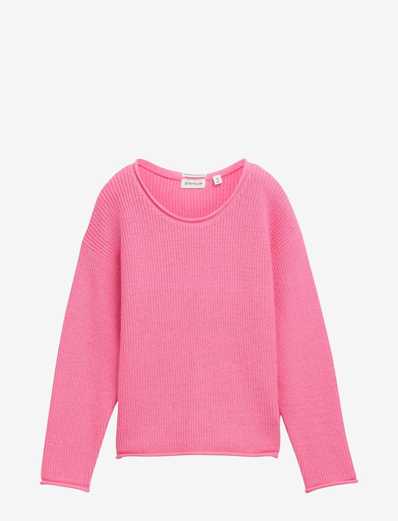 Tom Tailor - knitted pullover - sügisesed riided - pink universe - 0