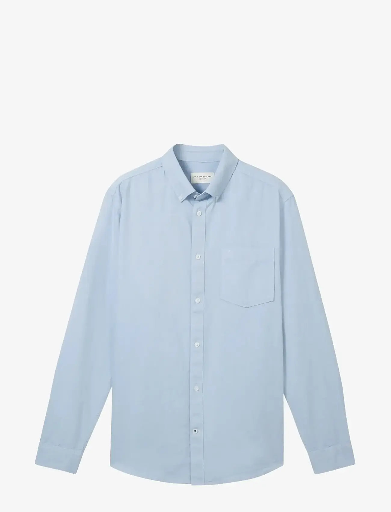 Tom Tailor - oxford shirt - oxford skjorter - light blue chambray - 1