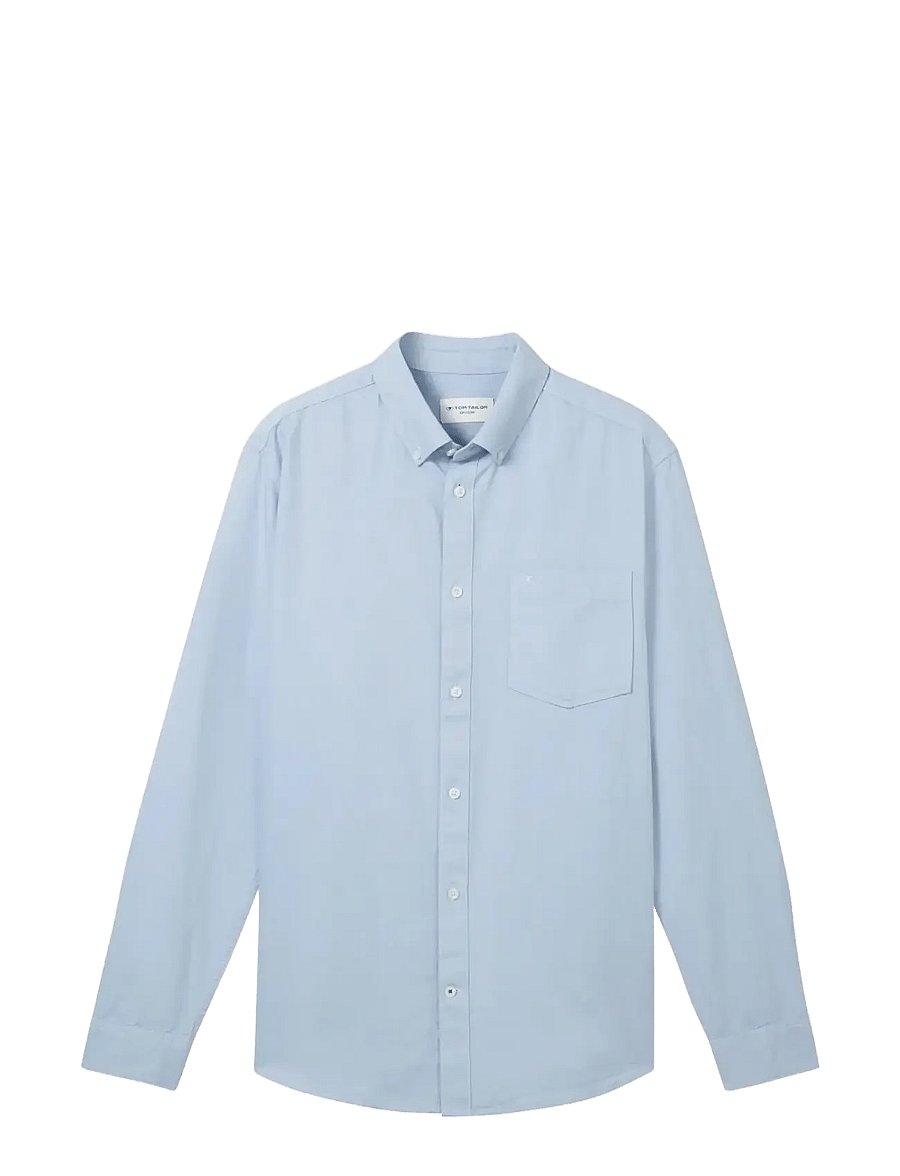 Tom Tailor - oxford shirt - oxford-hemden - light blue chambray - 1