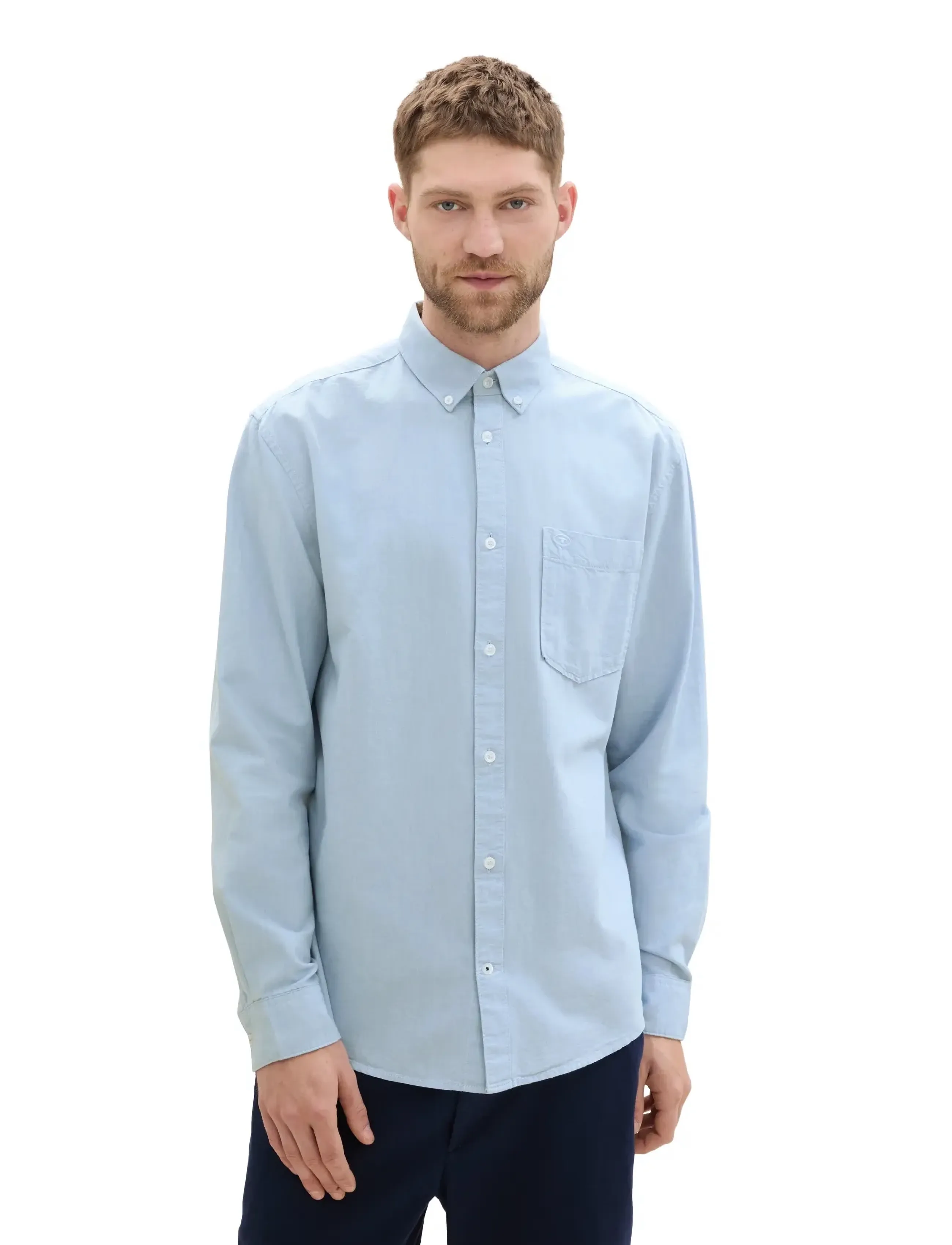 Tom Tailor - oxford shirt - oxford-hemden - light blue chambray - 4