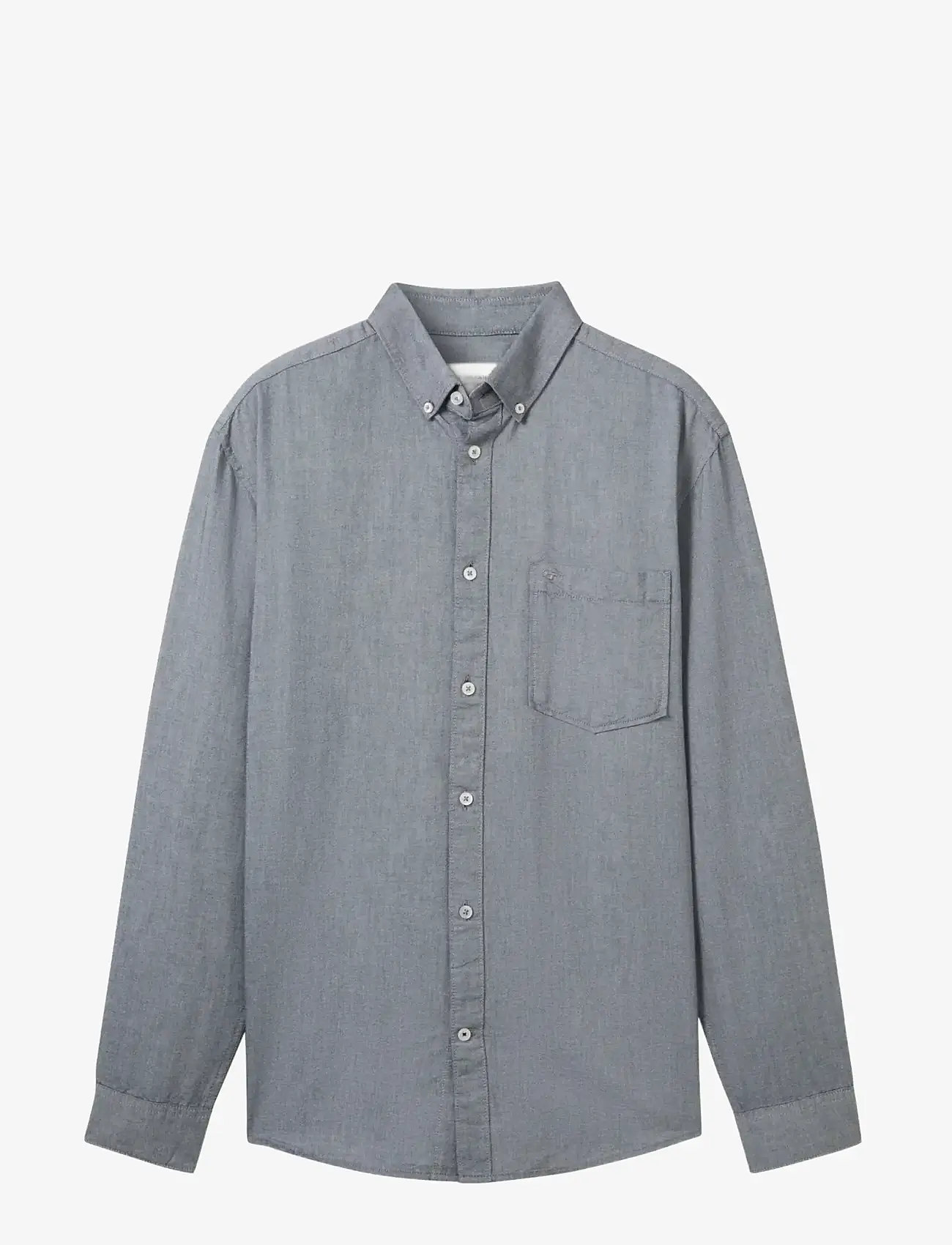 Tom Tailor - oxford shirt - oxford skjorter - navy chambray - 1