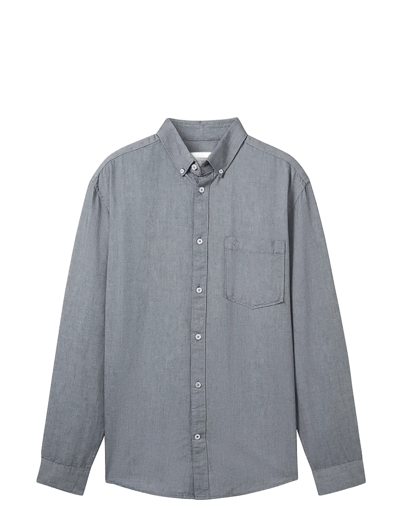Tom Tailor - oxford shirt - oxford-hemden - navy chambray - 1