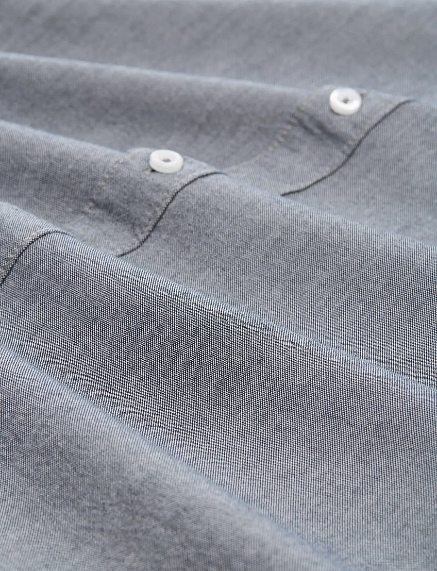 Tom Tailor - oxford shirt - oxford-hemden - navy chambray - 5