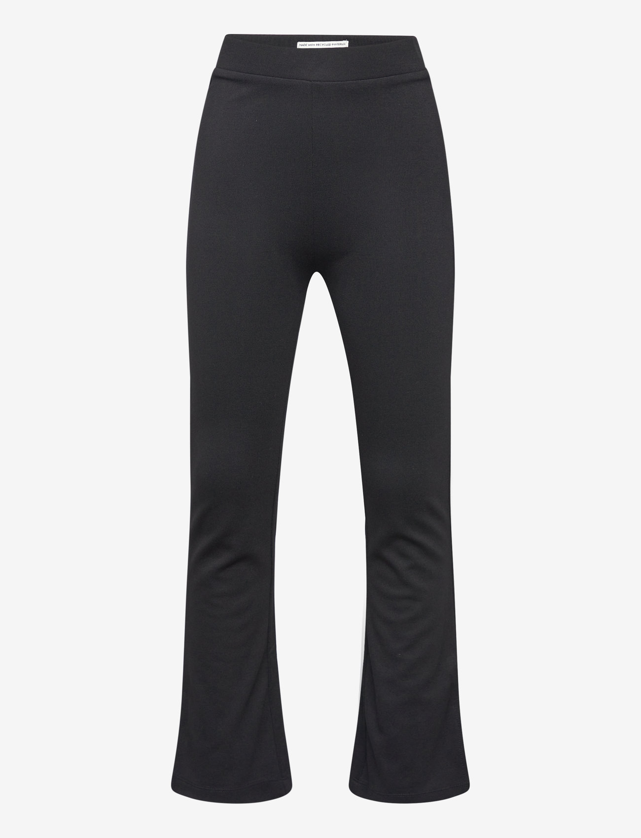 Tom Tailor - flared interlock pants - deep black - 0