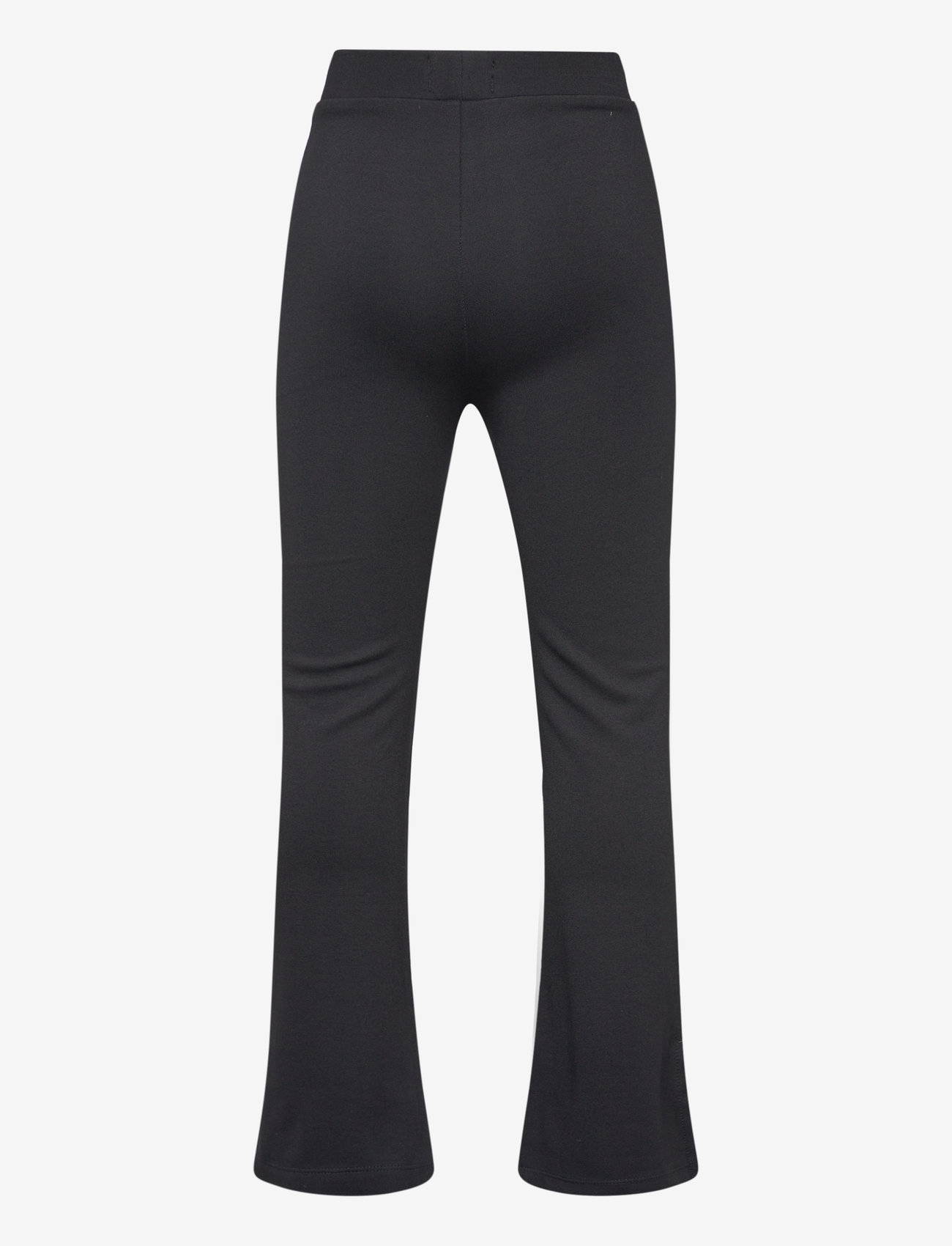 Tom Tailor - flared interlock pants - deep black - 1
