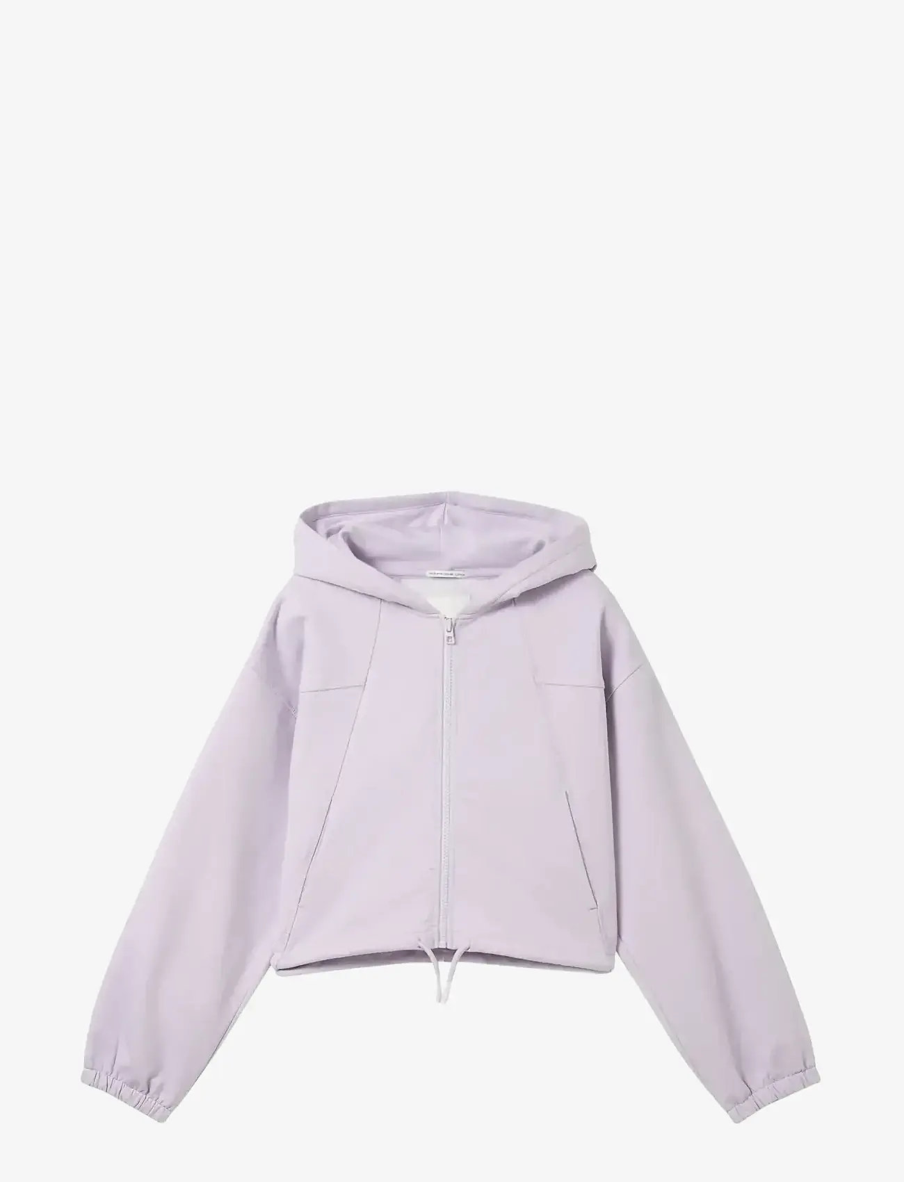 Tom Tailor - cropped cutline hoody jacket - cool lilac - 0
