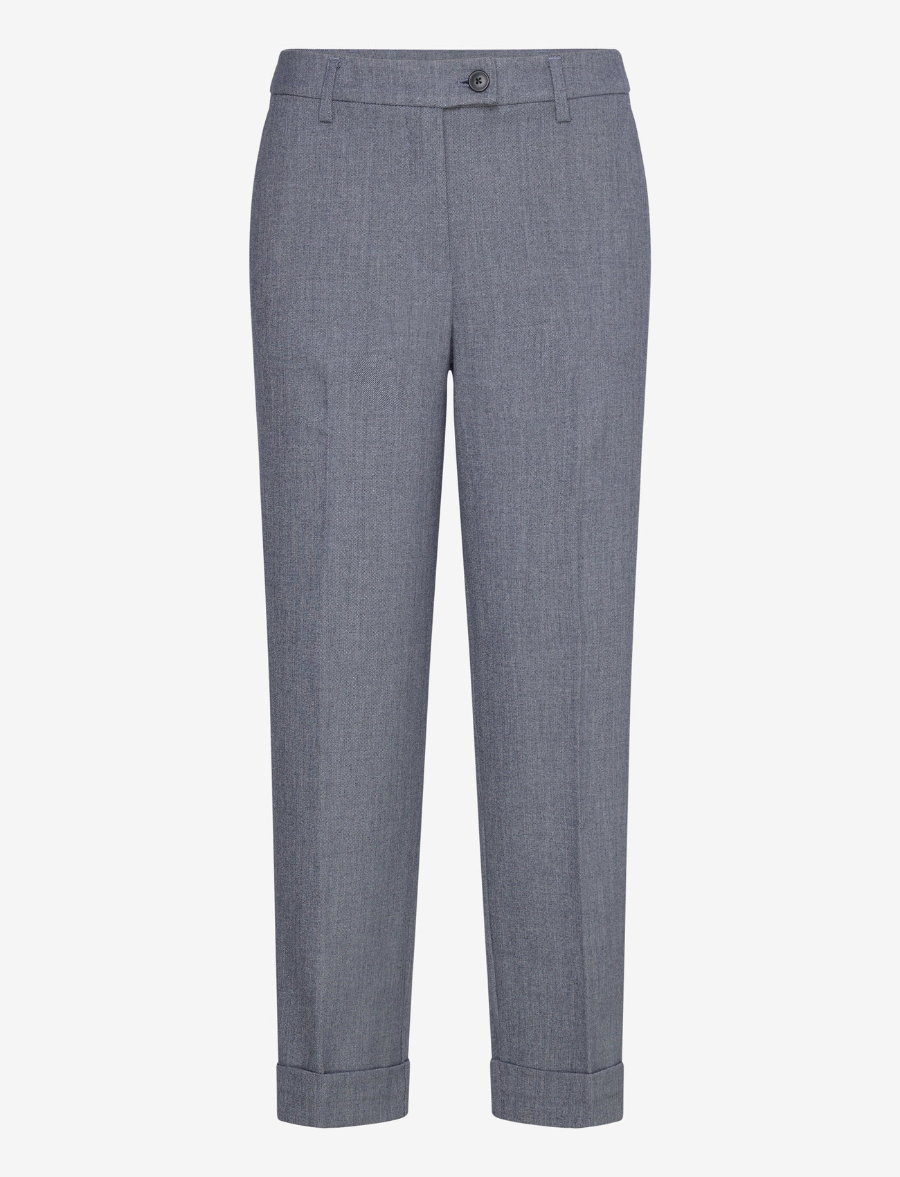 Tom Tailor - Tom Tailor Lea straight leg - navy off white denim look - 1