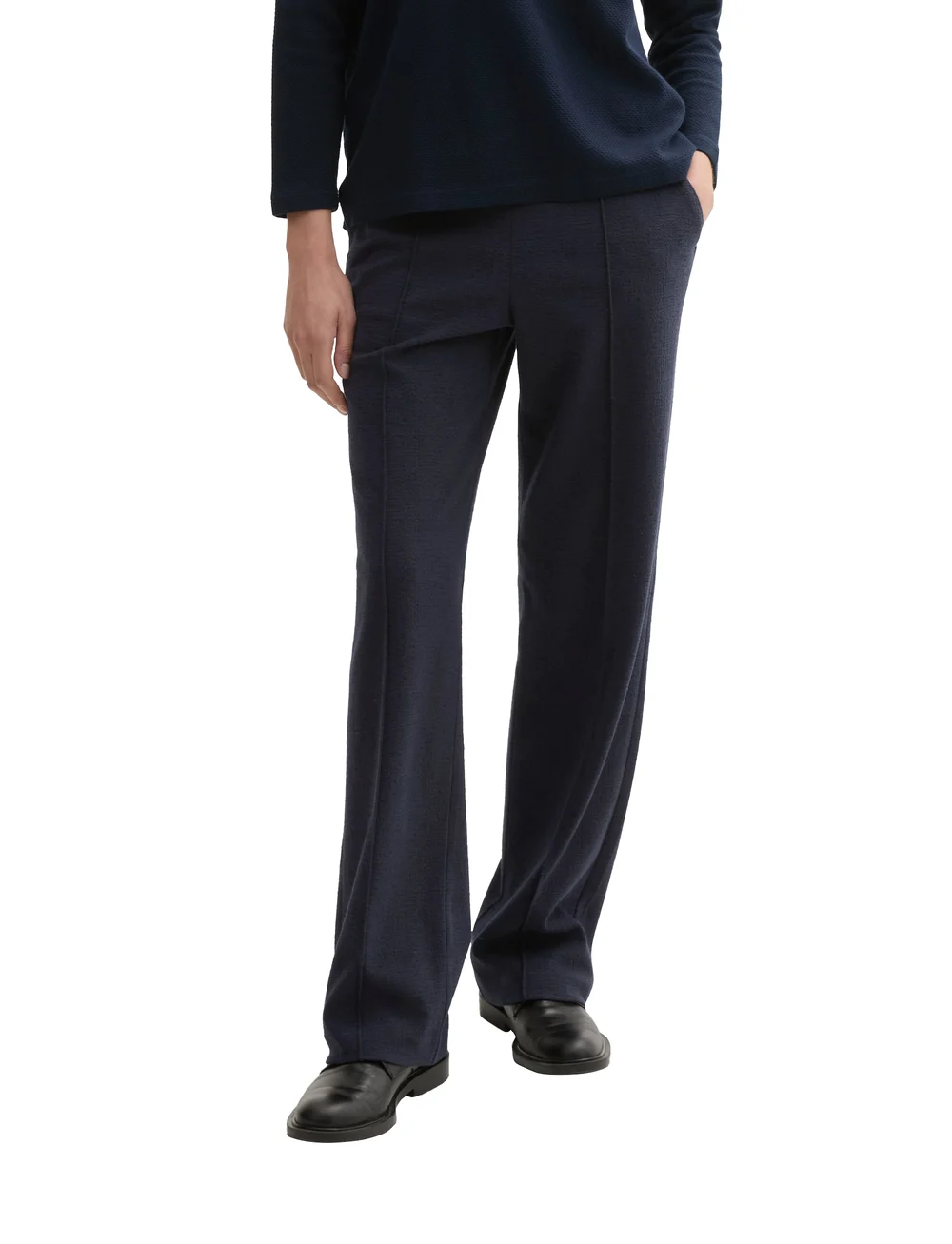 Tom Tailor - Tom Tailor Lea straight leg - raka byxor - sky captain blue - 2